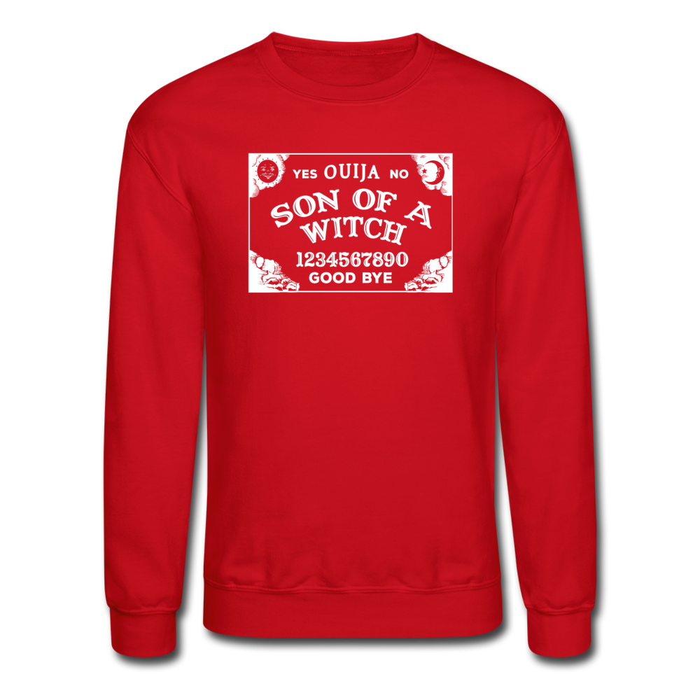 Halloween Son of a witch, Crewneck Sweatshirt - red
