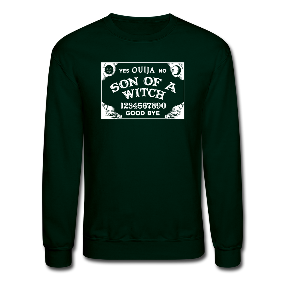 Halloween Son of a witch, Crewneck Sweatshirt - forest green
