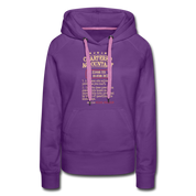 Chartered Accountant Hoodie - Chartered Accountant see also WIZARD, MAGICIAN, Accountant Gift Women’s Premium Hoodie - purple