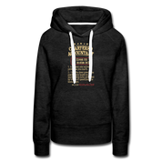 Chartered Accountant Hoodie - Chartered Accountant see also WIZARD, MAGICIAN, Accountant Gift Women’s Premium Hoodie - charcoal grey