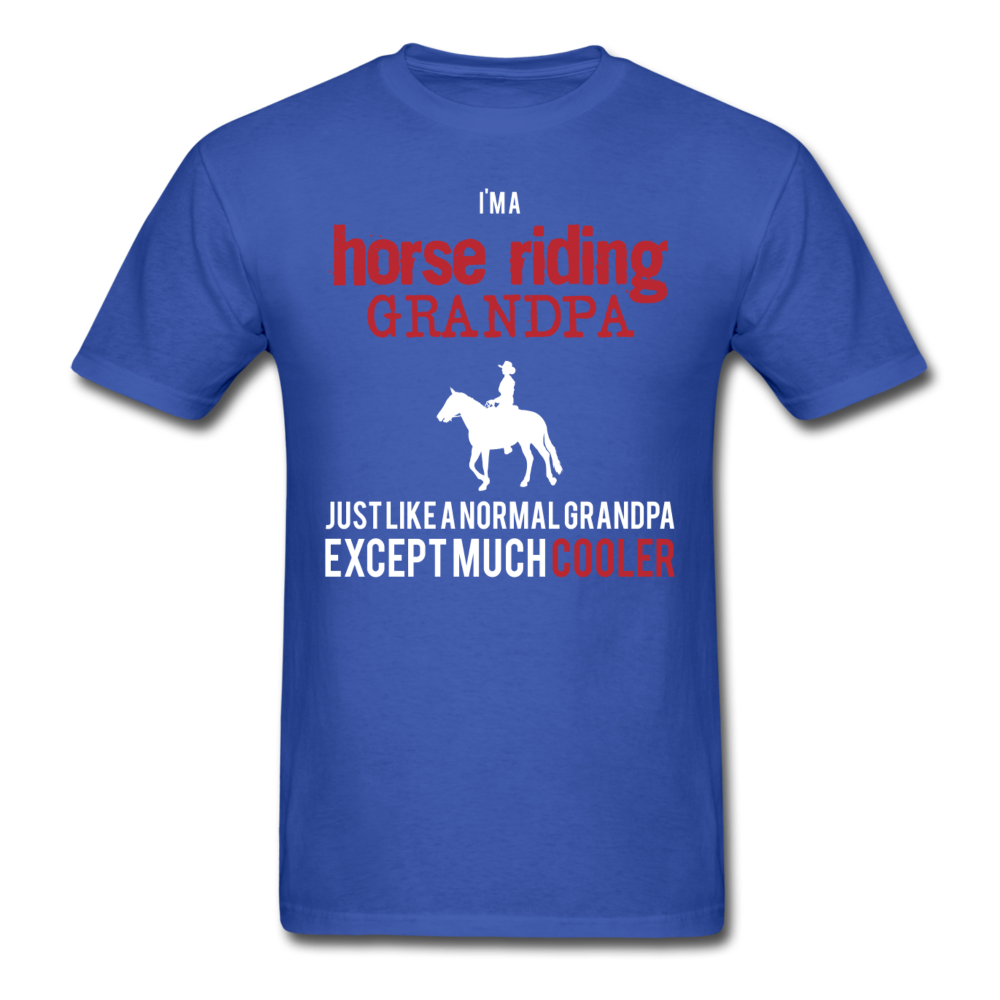 I'm a Horse riding grandpa Unisex Classic T-Shirt - royal blue