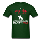 I'm a Horse riding grandpa Unisex Classic T-Shirt - forest green