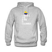 Legends are born in Colombia Unisex Hoodie - heather gray
