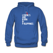 Legends are born in Philippines Unisex Hoodie - royal blue