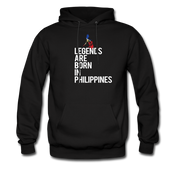 Legends are born in Philippines Unisex Hoodie - black