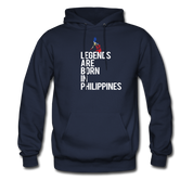 Legends are born in Philippines Unisex Hoodie - navy