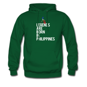 Legends are born in Philippines Unisex Hoodie - forest green
