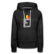 Legends are born in Belgium Women’s Premium Hoodie - black