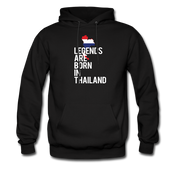 Legends are born in Thailand Unisex Hoodie - black