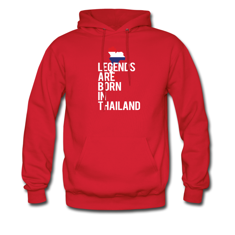 Legends are born in Thailand Unisex Hoodie - red