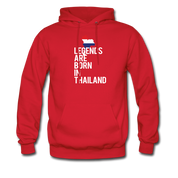Legends are born in Thailand Unisex Hoodie - red
