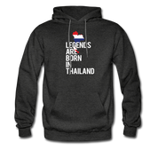 Legends are born in Thailand Unisex Hoodie - charcoal grey