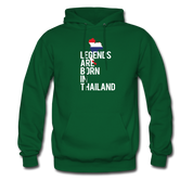 Legends are born in Thailand Unisex Hoodie - forest green