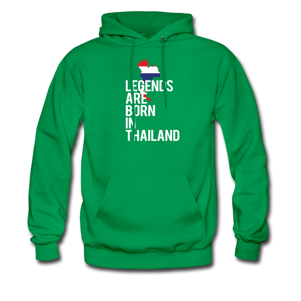 Legends are born in Thailand Unisex Hoodie - kelly green