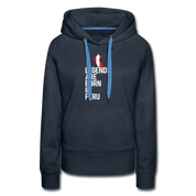 Legends are born in Peru Women's Premium Hoodie - navy