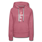 Legends are born in Peru Women's Premium Hoodie - mauve