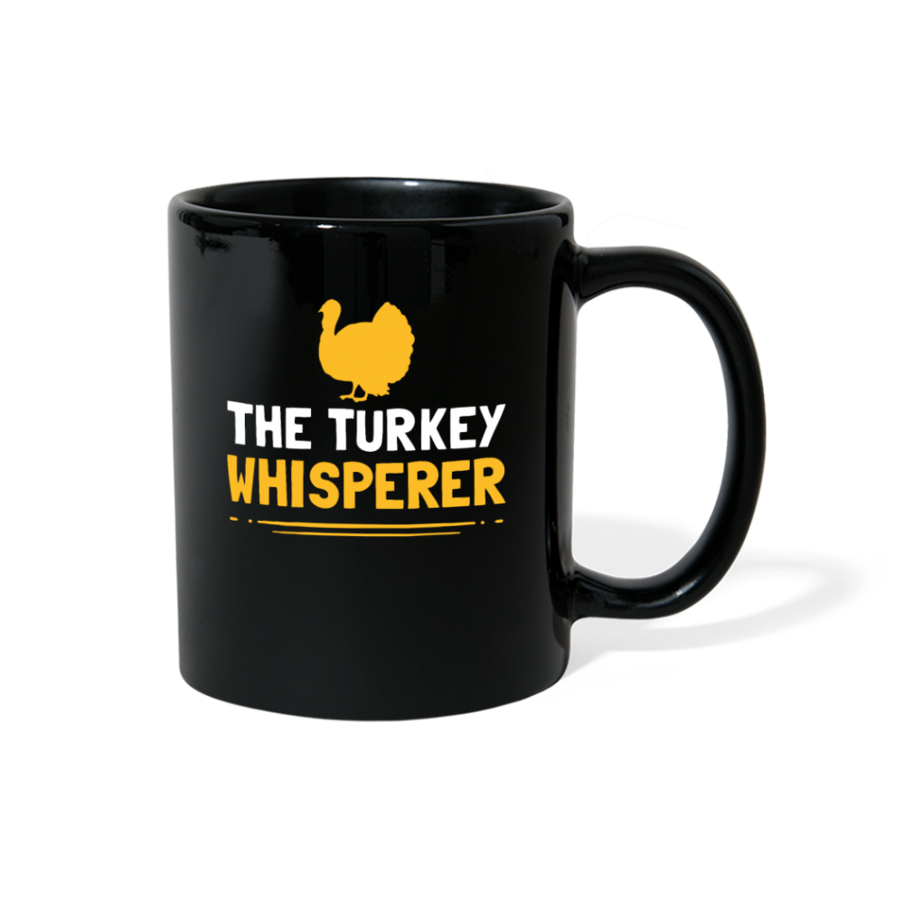 The Turkey Whisperer Full Color Mug - black