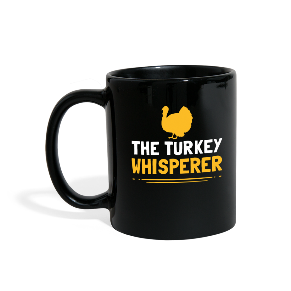 The Turkey Whisperer Full Color Mug - black