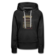 Accountant see also WIZARD, MAGICIAN Women’s Premium Hoodie - black