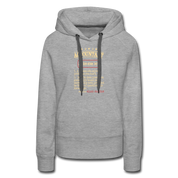 Accountant see also WIZARD, MAGICIAN Women’s Premium Hoodie - heather grey