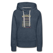 Accountant see also WIZARD, MAGICIAN Women’s Premium Hoodie - heather denim