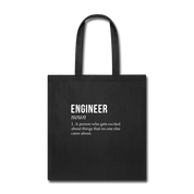 Engineer - noun Tote Bag - black