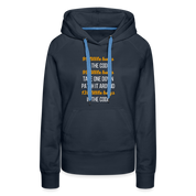 99 little bugs in the code Women’s Premium Hoodie - navy