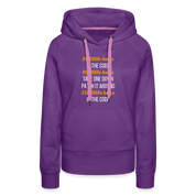 99 little bugs in the code Women’s Premium Hoodie - purple