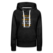 99 little bugs in the code Women’s Premium Hoodie - charcoal grey