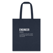 Engineer - noun Tote Bag - navy
