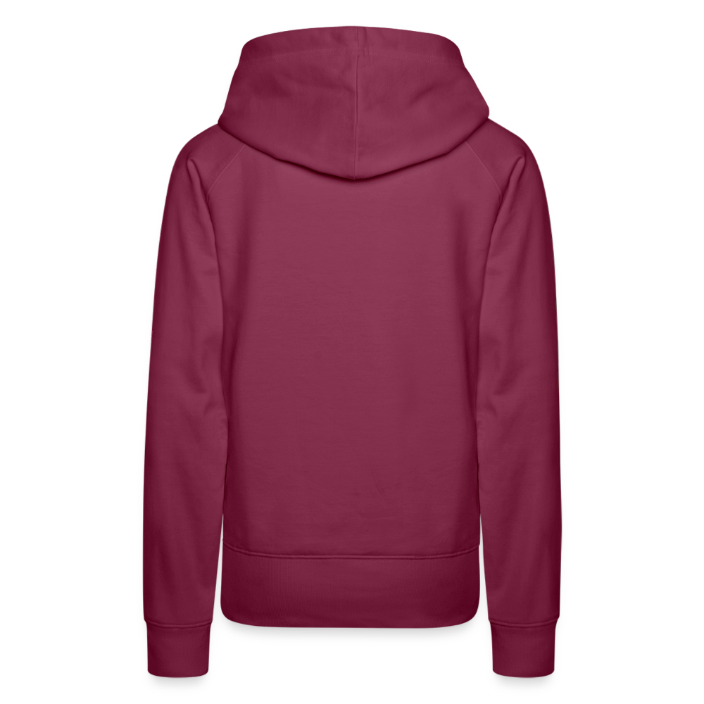 [SPOD] Firefighter Hoodie - Real Women wear Bunker Gear Women's Hoodie Gift - burgundy