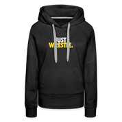 Just Wrestle Women’s Premium Hoodie - black