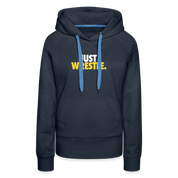 Just Wrestle Women’s Premium Hoodie - navy