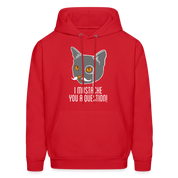 I mustache you a question! Men's Hoodie - red