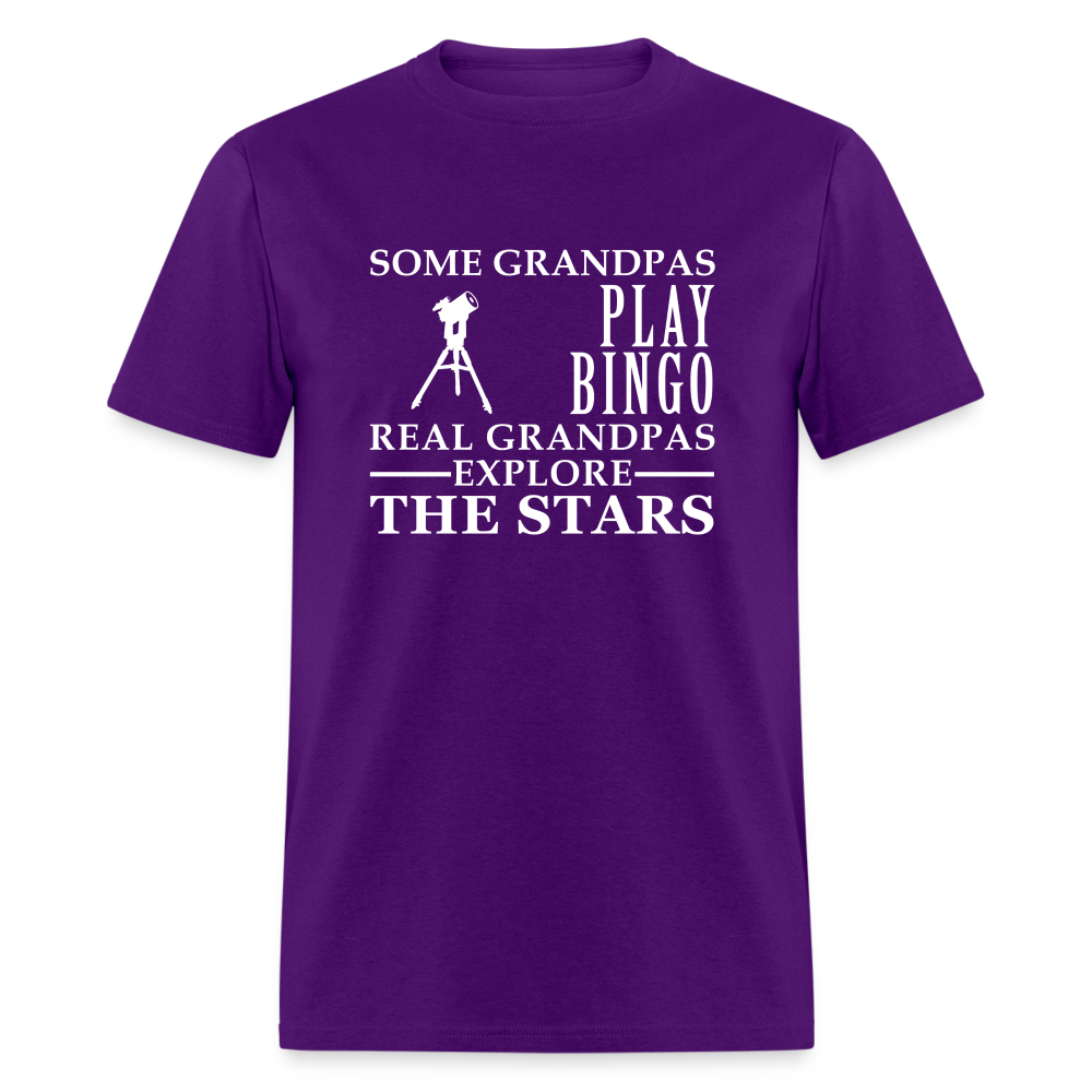 Real Grandpas Astronomy Unisex Classic T-Shirt - purple