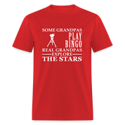Real Grandpas Astronomy Unisex Classic T-Shirt - red