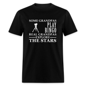 Real Grandpas Astronomy Unisex Classic T-Shirt - black