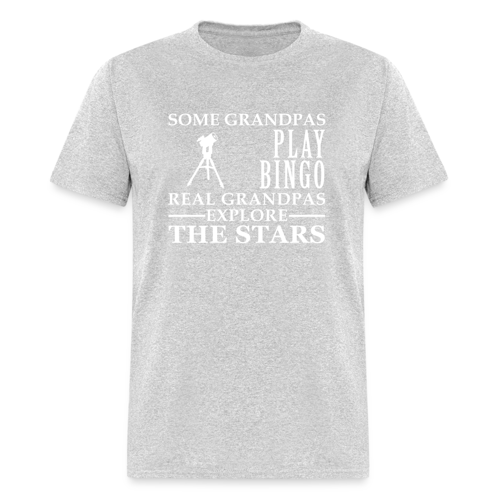 Real Grandpas Astronomy Unisex Classic T-Shirt - heather gray
