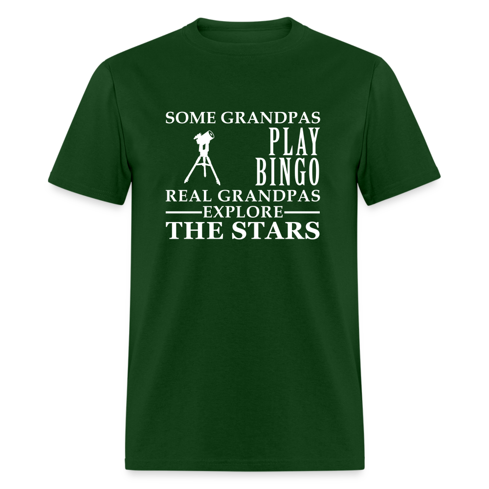 Real Grandpas Astronomy Unisex Classic T-Shirt - forest green
