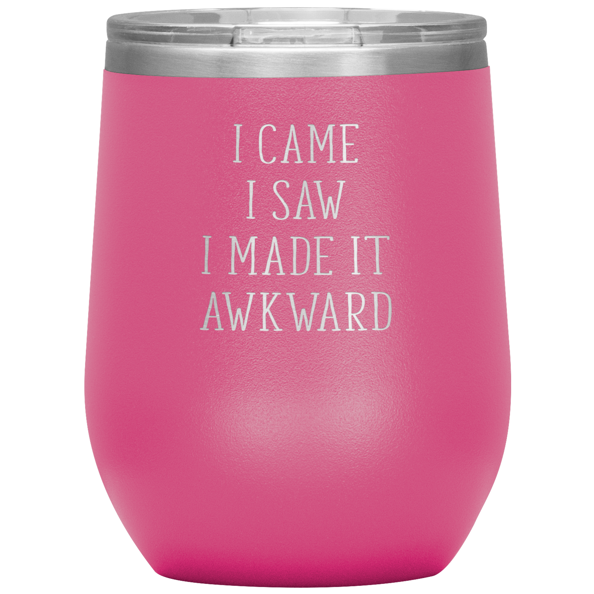 I came, I saw, I made it awkward 12oz Tumbler