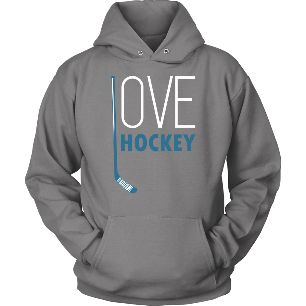 Hockey Love Hockey Gift, Unisex Longsleeve, Hoodie, Crewneck long sleeve, Sweatshirt, Jersey