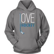 Hockey Love Hockey Gift, Unisex Longsleeve, Hoodie, Crewneck long sleeve, Sweatshirt, Jersey