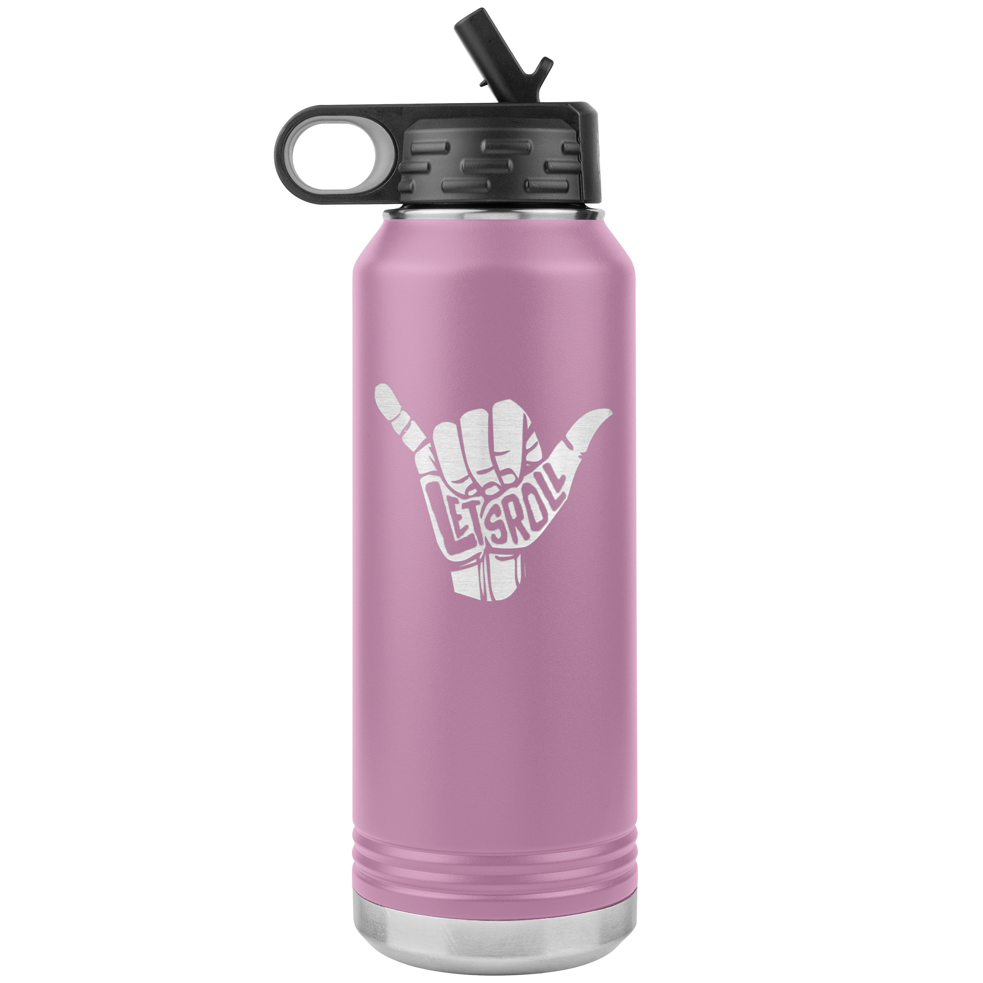 Lets' Roll 32oz Water Bottle