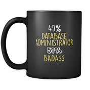 49% Database Administrator 51% Badass