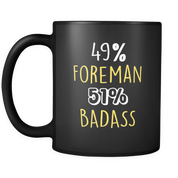 49% Foreman 51% Badass