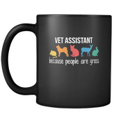 Vet assistant People are gross