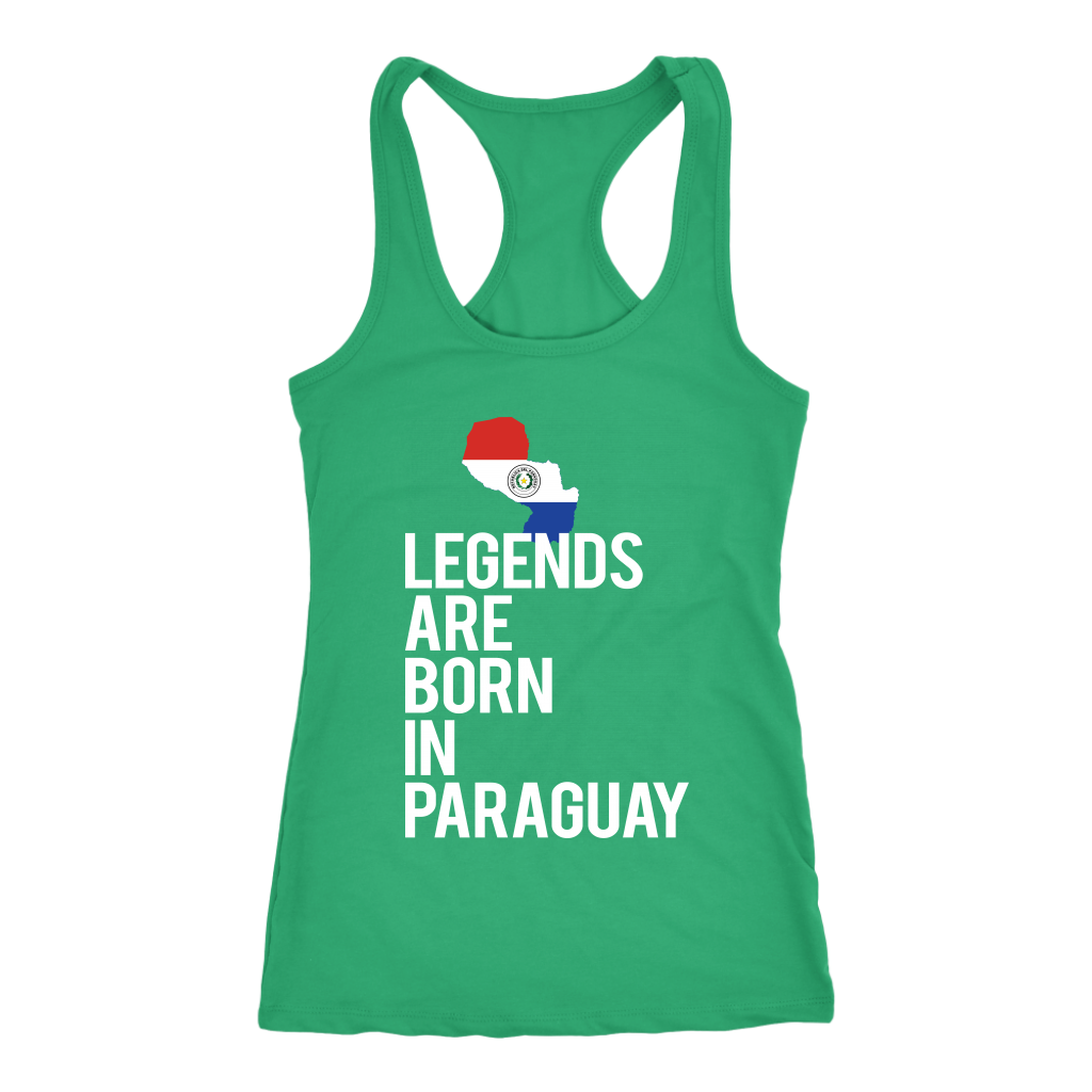 Paraguay Gift, Legends are born in Paraguay Tank Top