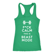 F*ck calm this is beast mode