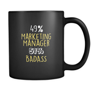 49% Marketing Manager 51% Badass