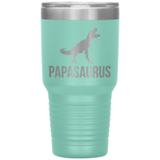 Father's day Gift, Papasaurus, 30oz Tumbler, Travel mug, Coffee Tumbler, Tea Tumbler